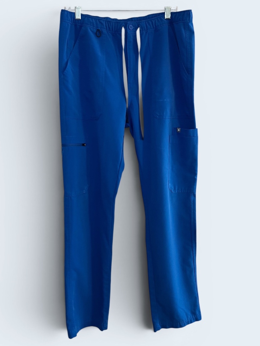Figs MENS Cairo Royal Blue PO# 1443 Zip Fly Scrub Pants Size Large